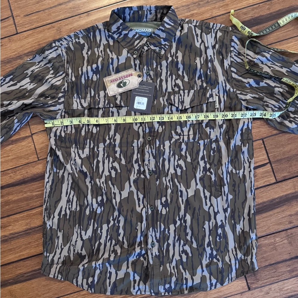 Camouflage Button-Up Shirt - Picture 2 of 2